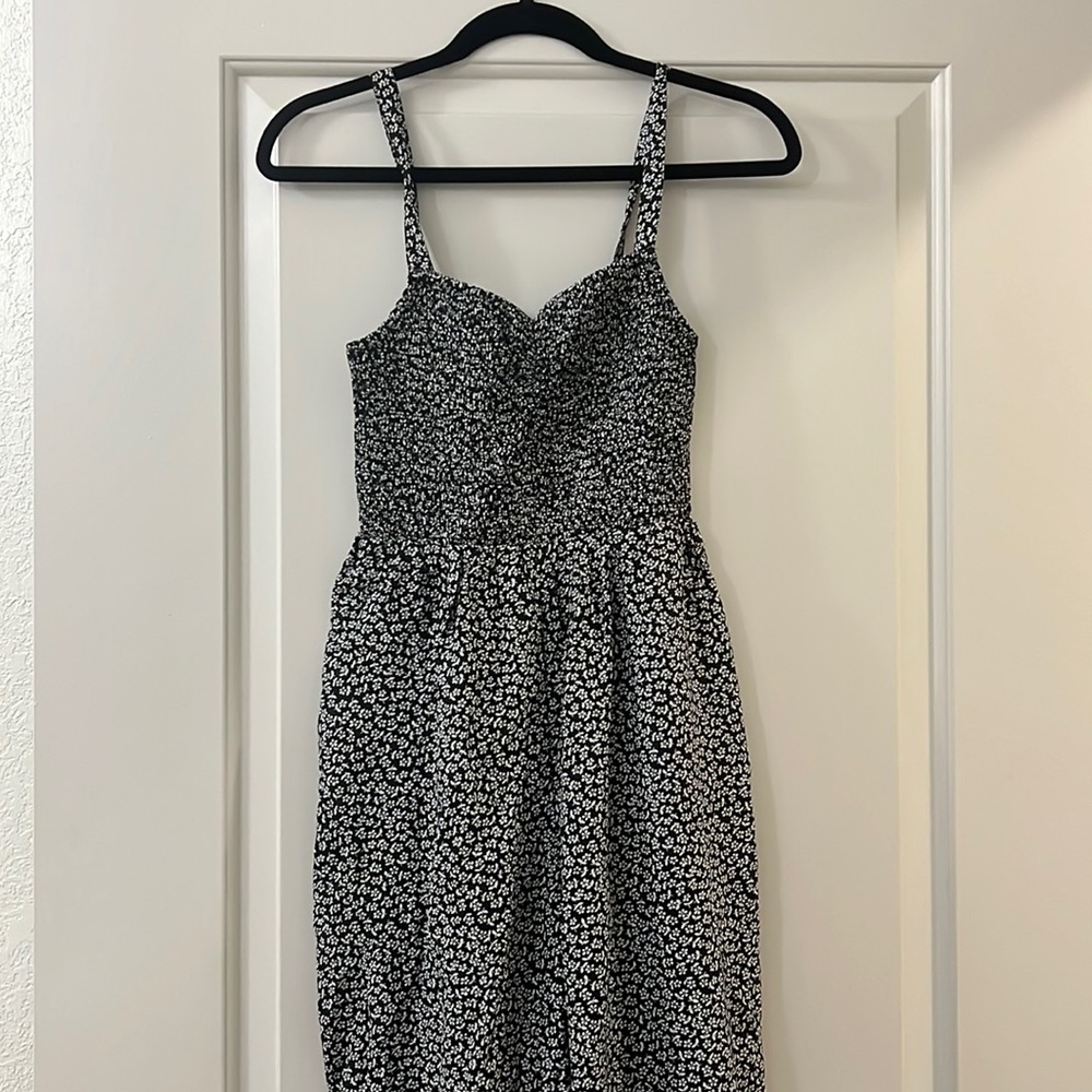 Madewell Black & White Jumpsuit